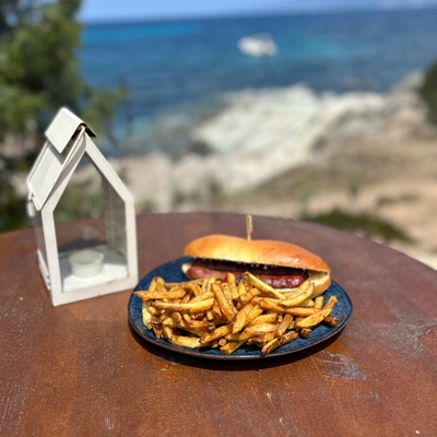 hot dog frites image