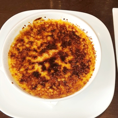 Crème brûlée à la vanille image