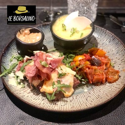 Pièce de boeuf à l'Italienne image