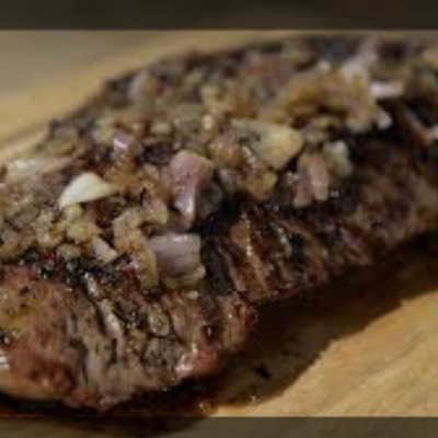 Bavette aloyau, frites maison image