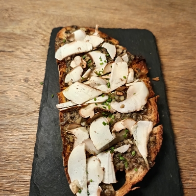 Tartiner escargotine et champignons image