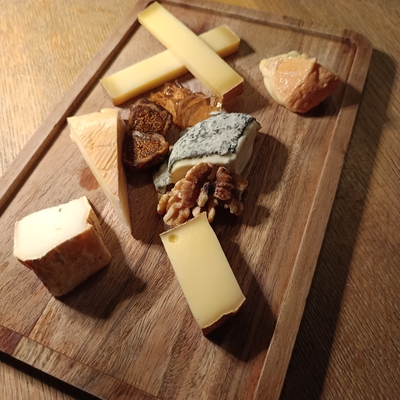 ASSIETTE DE FROMAGES, 6 PIÈCES DE LA MAISON JANIN MOF image