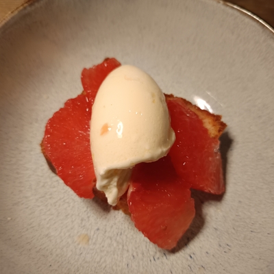 Gateau Pamplemousse, glace geranium image