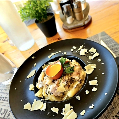 Gnocchi carbonara image