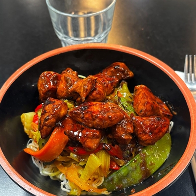 Wok de poulet image