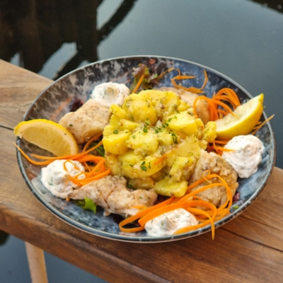 Salade sebaste , pomme de terre image