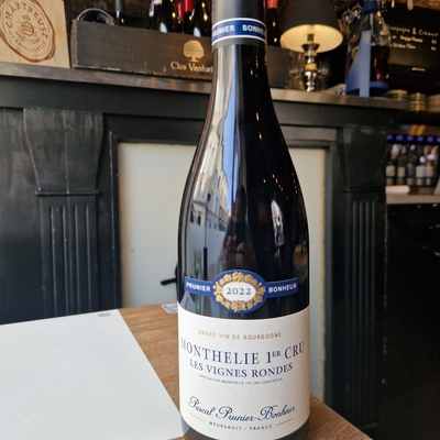 Monthélie 1er Cru Les Vignes Rondes 2022 Prunier Bonheur image