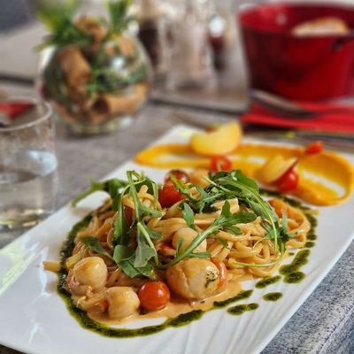 Linguini aux St Jacques image