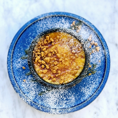 Crème brûlée à la vanille image