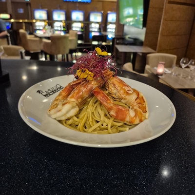 Linguine aux gambas image