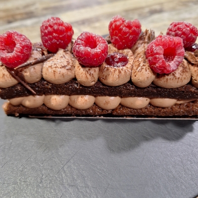 Éclair choco framboises image