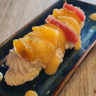 Pavlova aux agrumes image