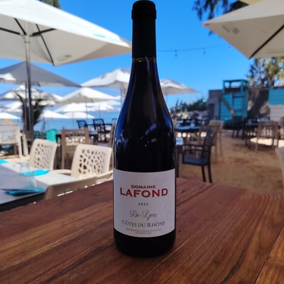 Verre de côtes du Rhône "domaine Lafond" 2023 image