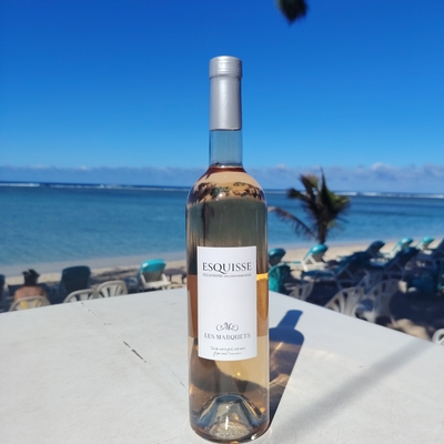 Verre de côtes de Provence " Esquisse"  les marquets 2024 image