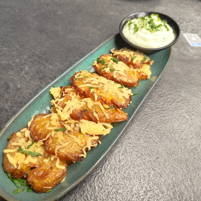 Smash potatoes image