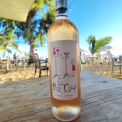 Verre de rose le P'tit coup image