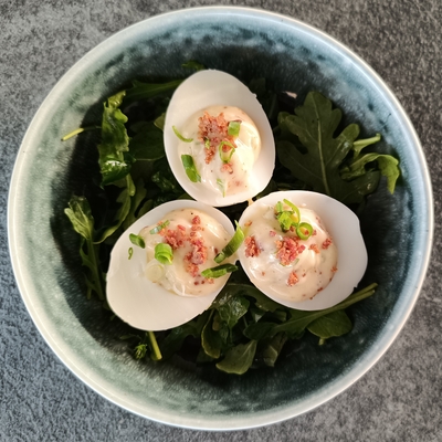 Oeuf Mimosa Baconaise image