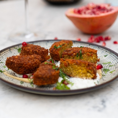 Falafel maison dorés Tahini & Yaourt grec image