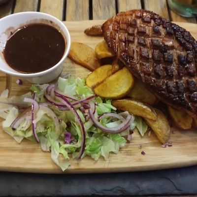 MAGRET DE CANARD ENTIER SAUCE VIN Rouge image
