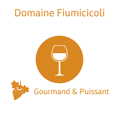 Domaine Fiumicicoli, Muscateddu vendanges tardives, Vin de France, Sartène 50cl (en apéritif ou en digestif) image