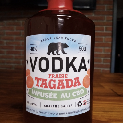 Vodka fraise tagada au CBD image