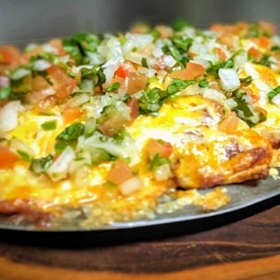 Nachos gratinés image