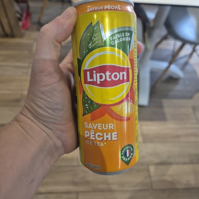 Ice tea peche image