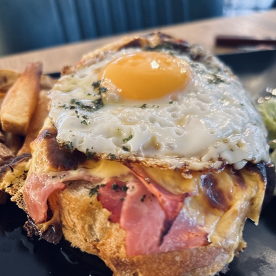 La croque madame image