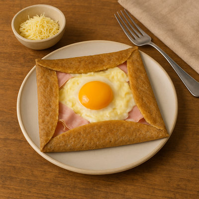 Crêpe complète salée image