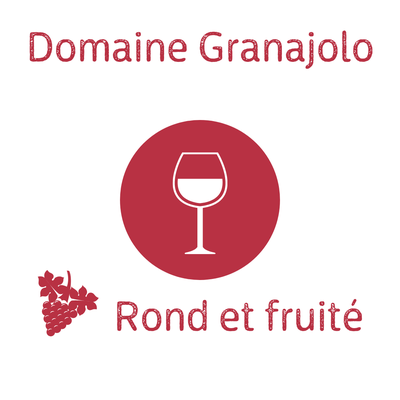 Domaine Granajolo Cuvée monika 2020 rouge AOP Corse Porto-Vecchio (recommandé avec le Sauté de Veau Corse) 75cl image