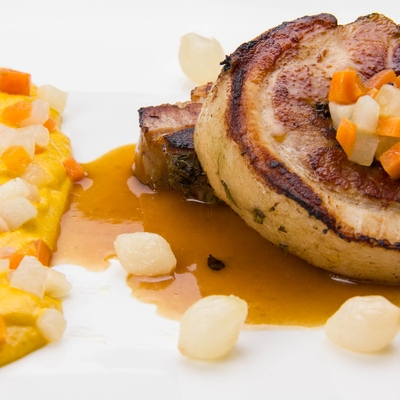 Noix de Cochon cuit en base température image