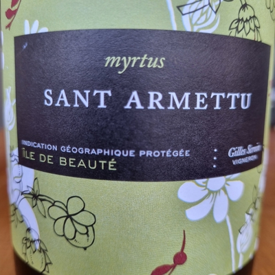 Sant Armettu « Myrthus » 75cl (IGP ile de beauté) « vin certifié AB » image