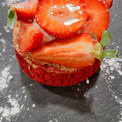 Choux à la fraise image