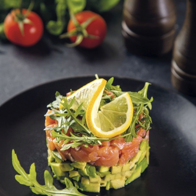 Duo tartare de thon rouge frais avocat image