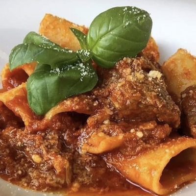 Paccheri al ragu tradizionale di Bologna image