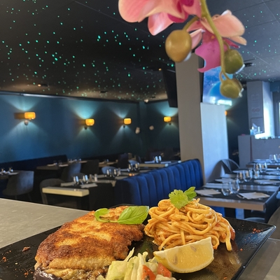Escalope de veau à la milanaise image