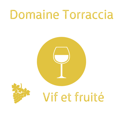 Domaine Torraccia Blanc, Cuvée du Domaine 2021 AOP Corse Porto-Vecchio 75cl (recommandé avec le tajine de volaille au citron) image