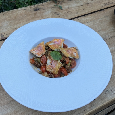 Filets de rouget frais façon Cannavacciuolo image