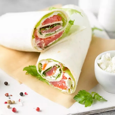 Wraps saumon image