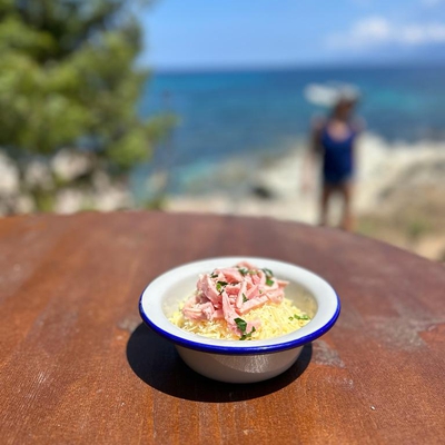 coquillettes jambon image