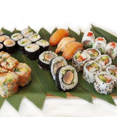 Plateau mix divers sushis (36 pièces) image