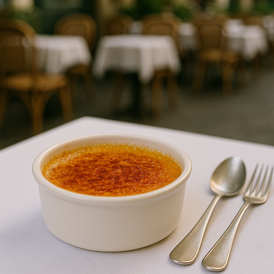 Crème brûlée du moment image