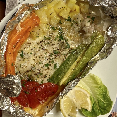 Filet de St Pierre en papilotte image