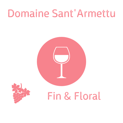Domaine Sant'Armettu, Rosé, Cuvée Rosumarinu 2021, Vin de France AOP Corse-Sartène 75cl image
