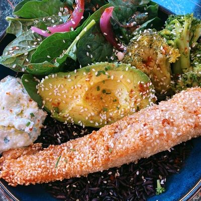 Salmon bowl image