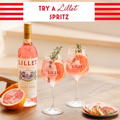 Lillet rosé Spritz image