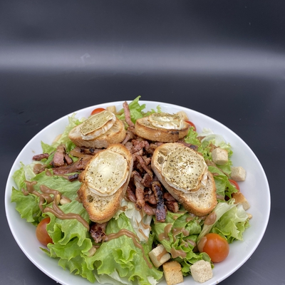 Salade de chèvre chaud image