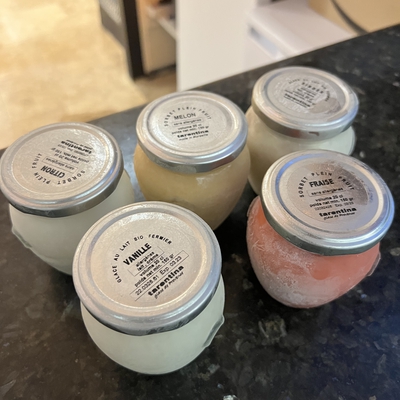 glace artisanal en verrine image