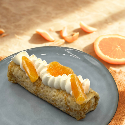 Pannequet Mousseline à l'orange clémentine image