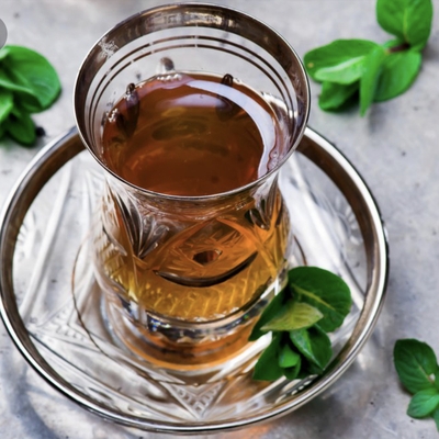 Thé à la menthe image